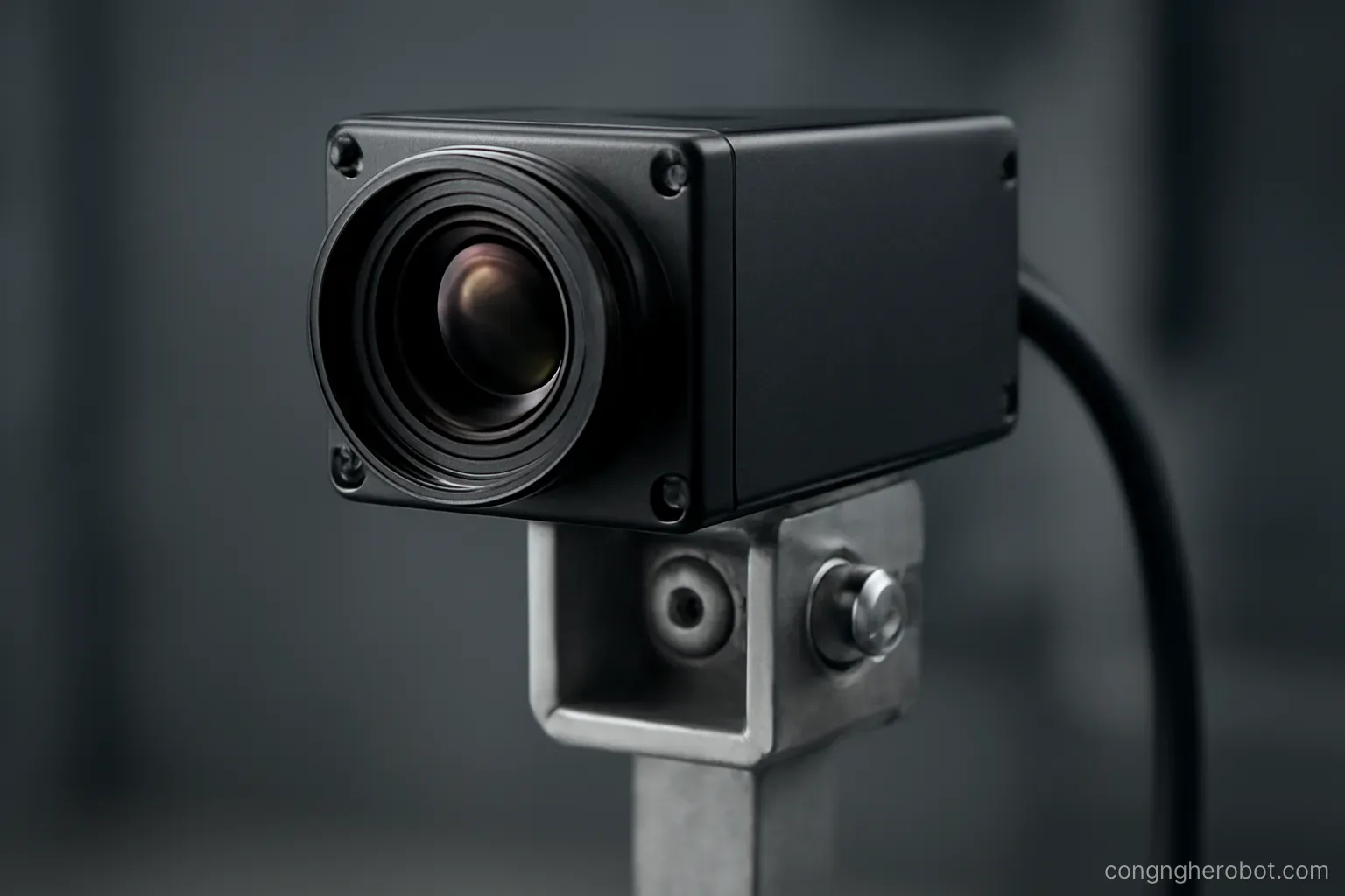 Camera công nghiệp gắn trên giá đỡ